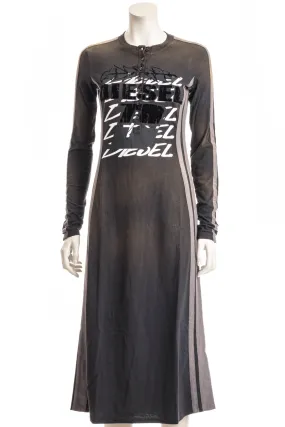 DIESEL Kleid D-UNCUT-STRIPE DRESS 