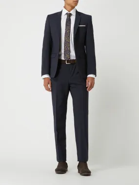DIGEL Extra Slim Fit 2-Knopf-Sakko mit Stretch-Anteil Modell 'Nate' (marine) online kaufen