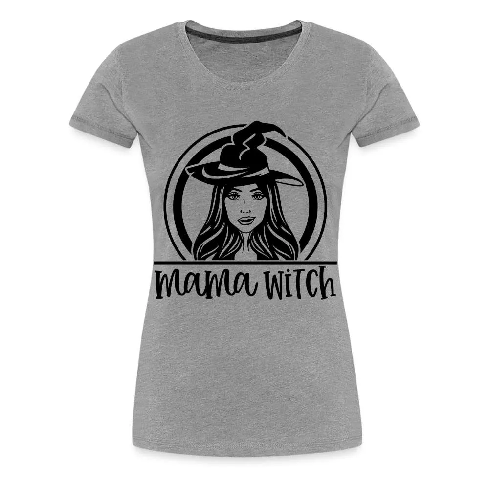 Halloween Kostüm Shirt Mama Hexe Lustiges Frauen Premium T-Shirt