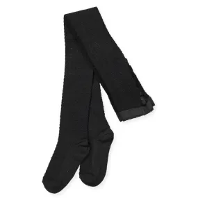 Mp Denmark Schwarze Strumpfhose aus Wolle