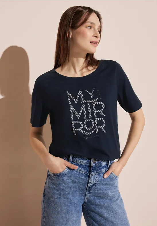 Street One T-Shirt mit Wording 